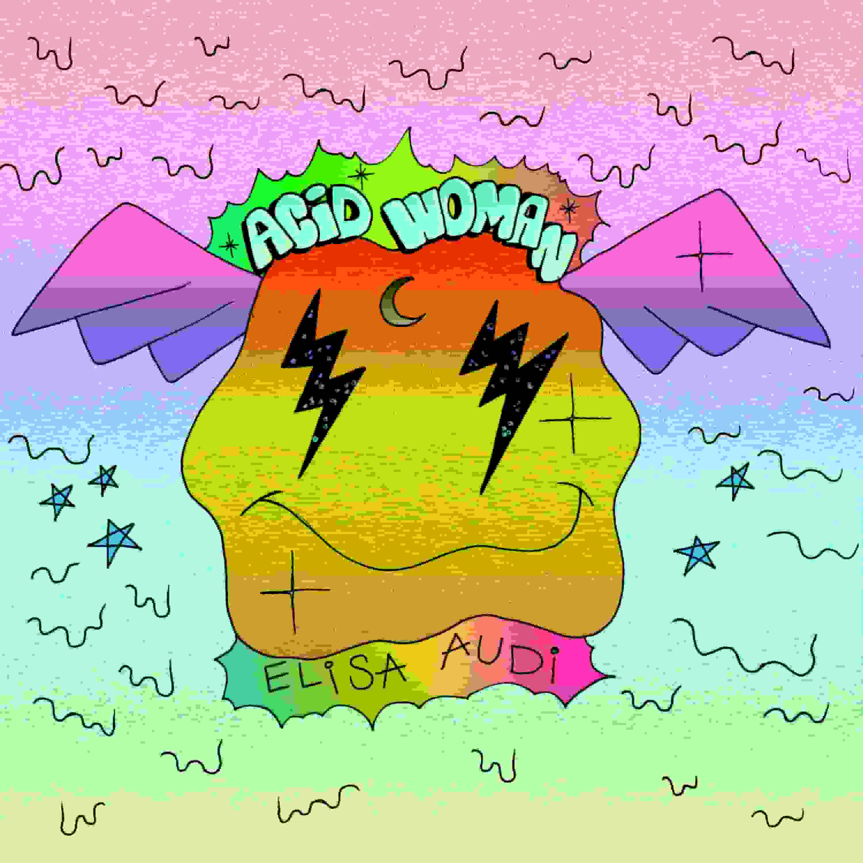 Blurred release artwork background