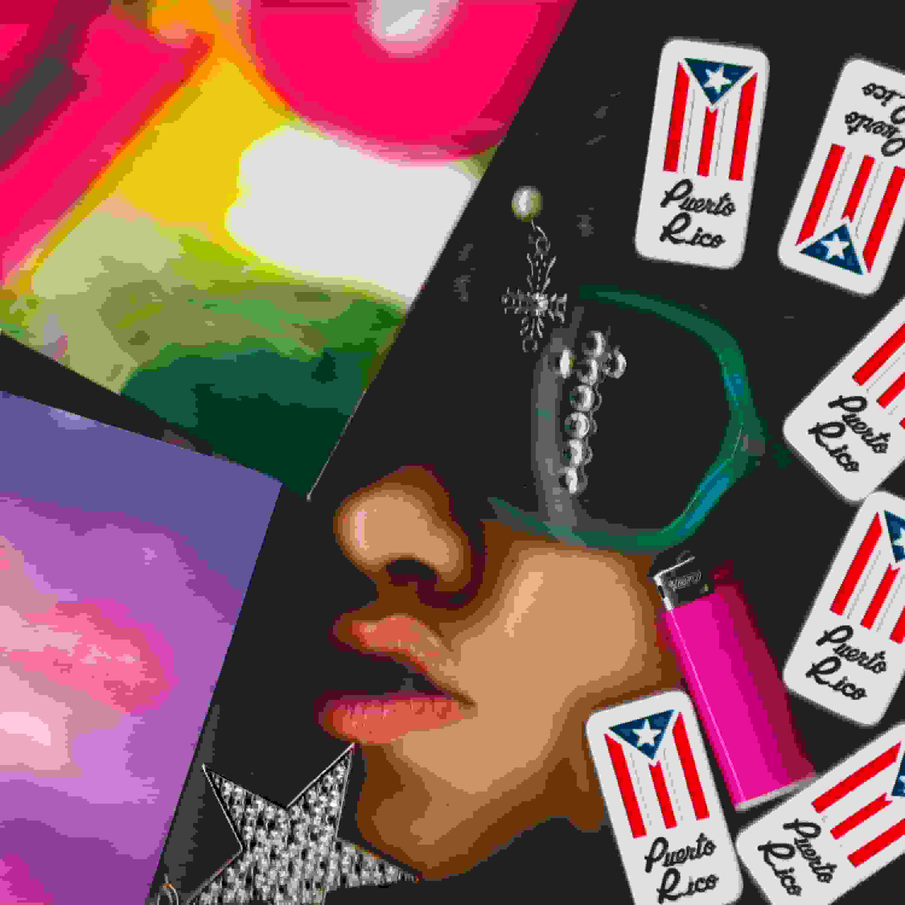 Blurred release artwork background