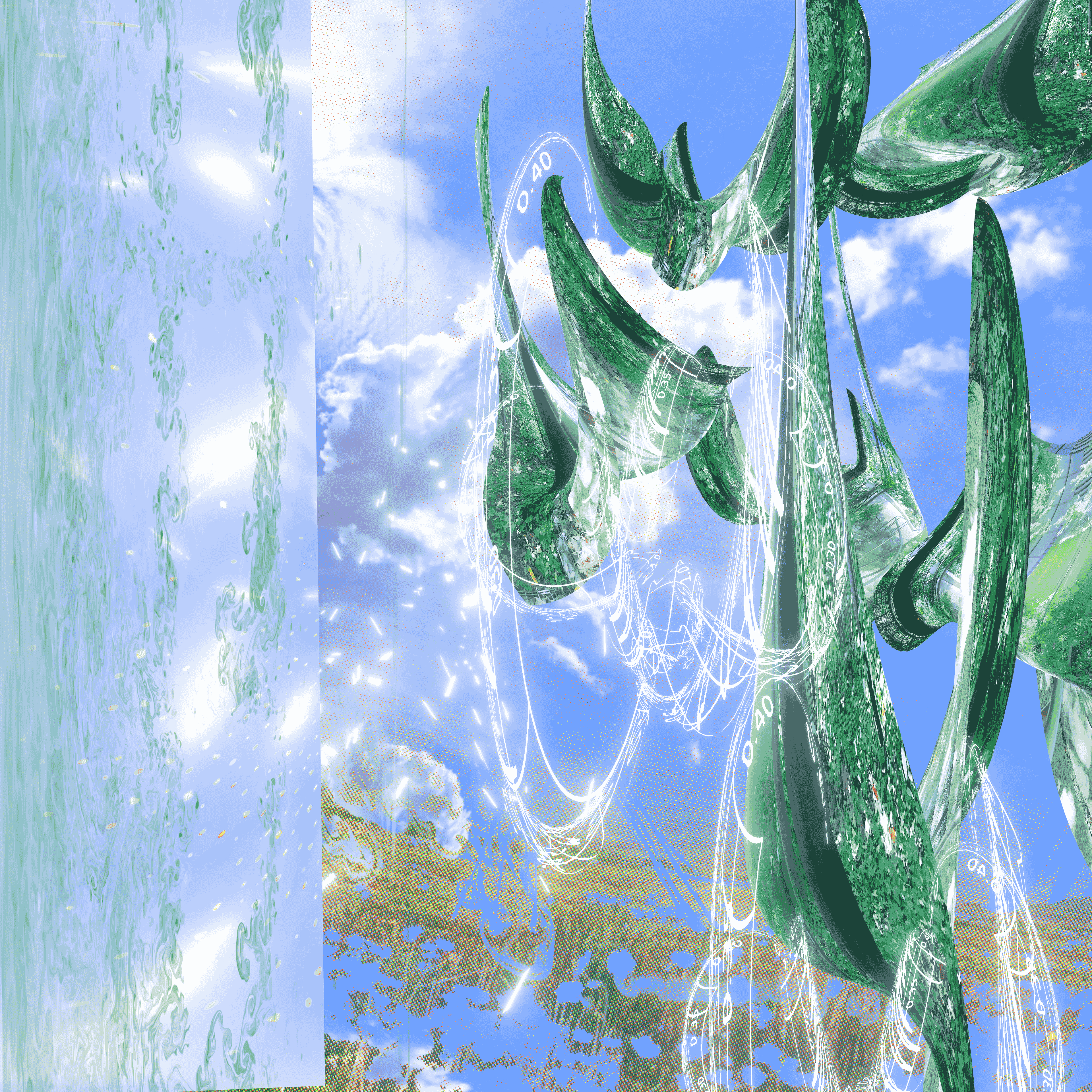Blurred release artwork background