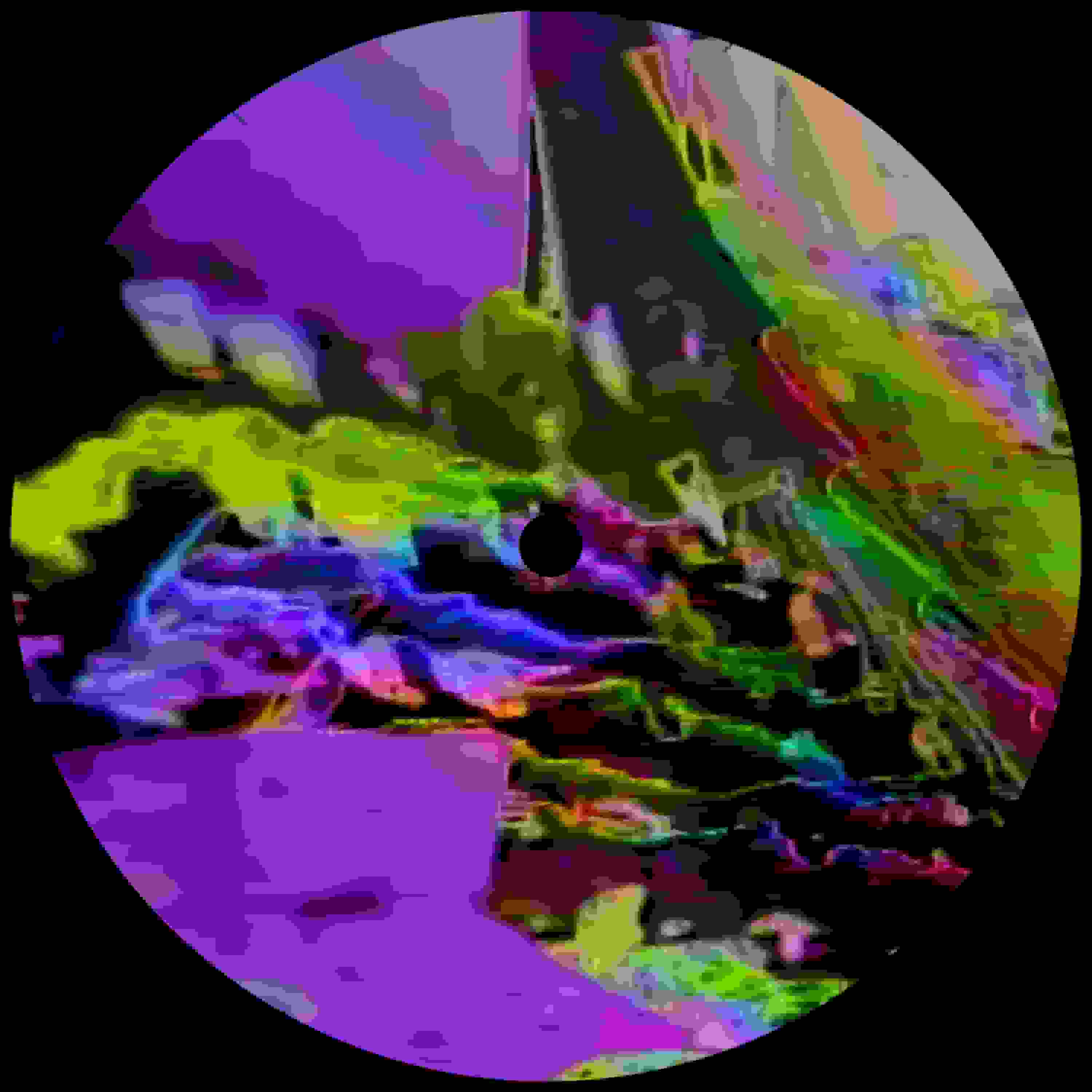 Blurred release artwork background