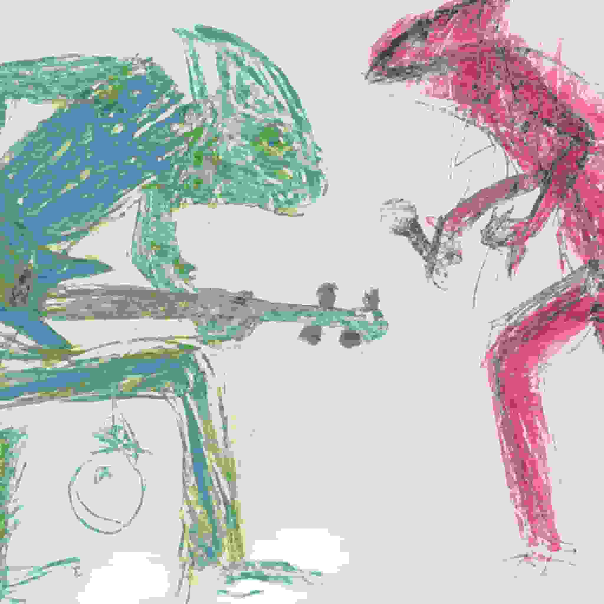 Blurred release artwork background
