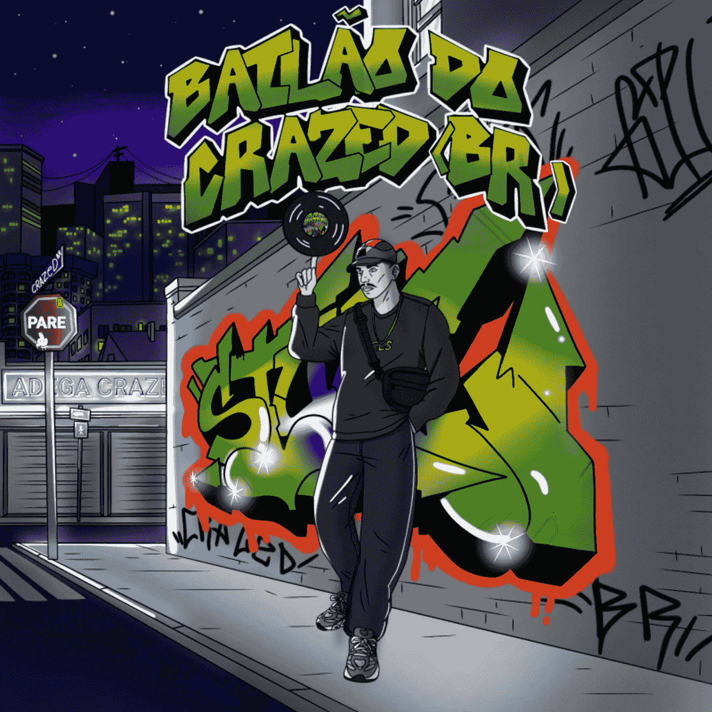 Blurred release artwork background