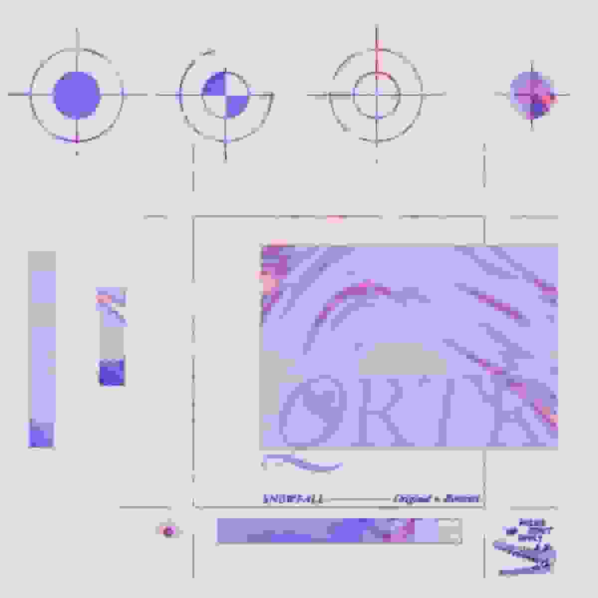 Blurred release artwork background