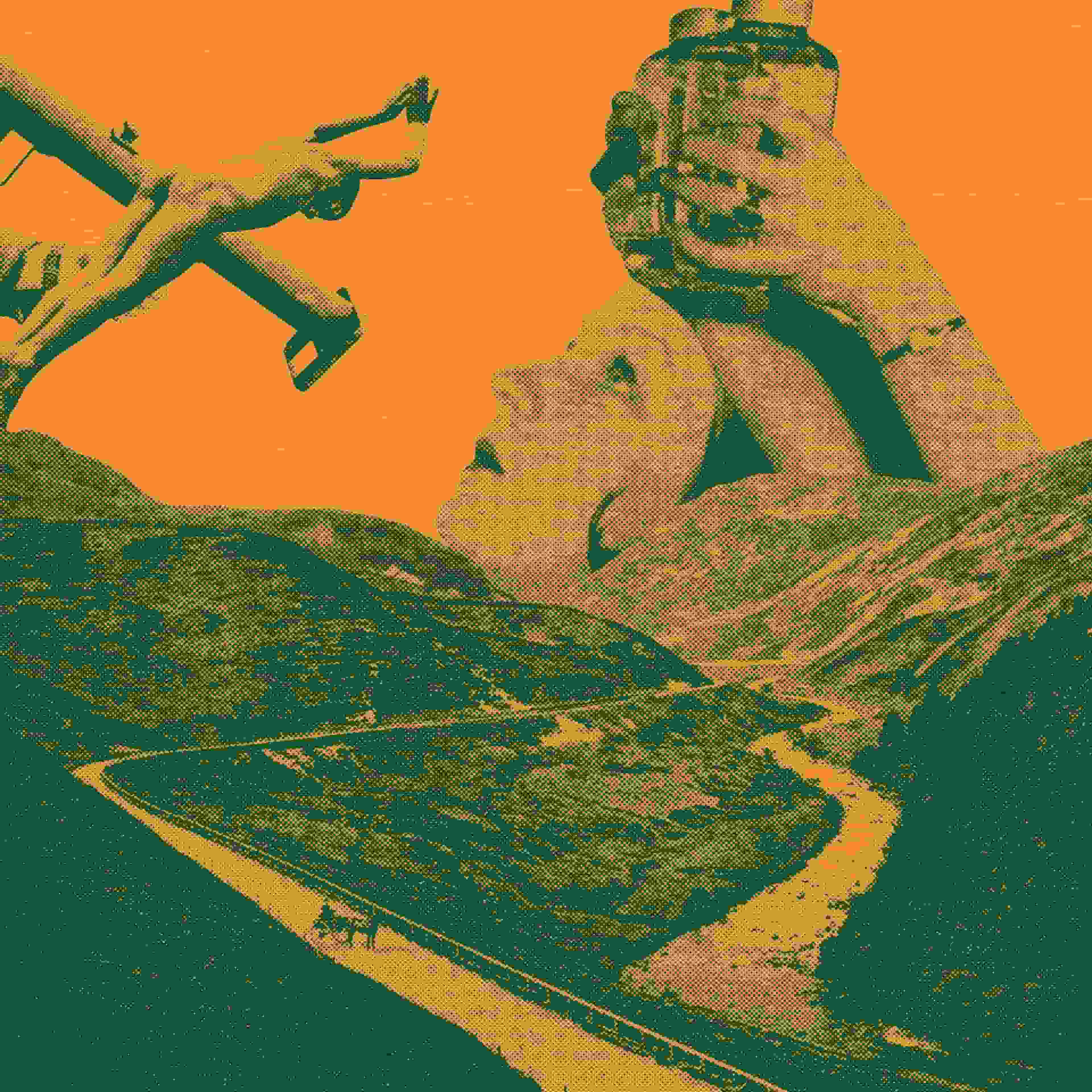 Blurred release artwork background