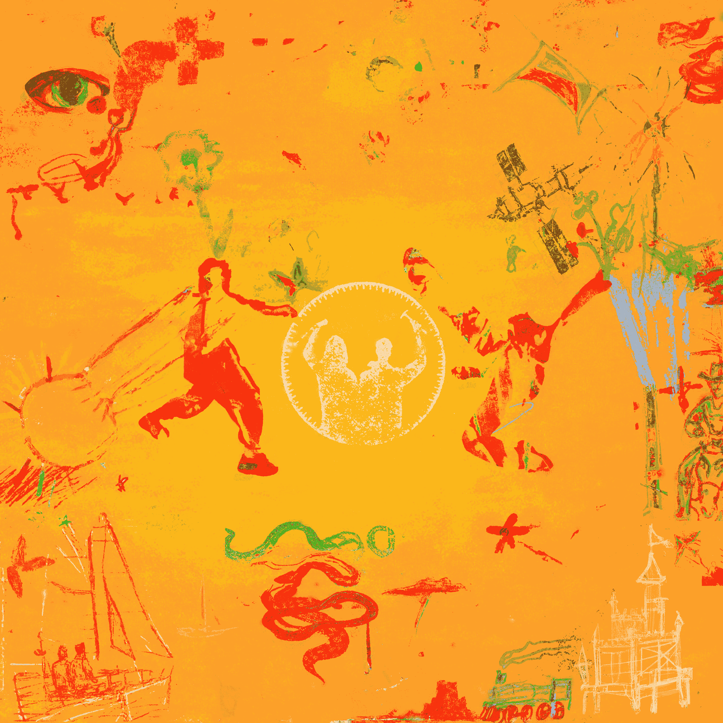 Blurred release artwork background
