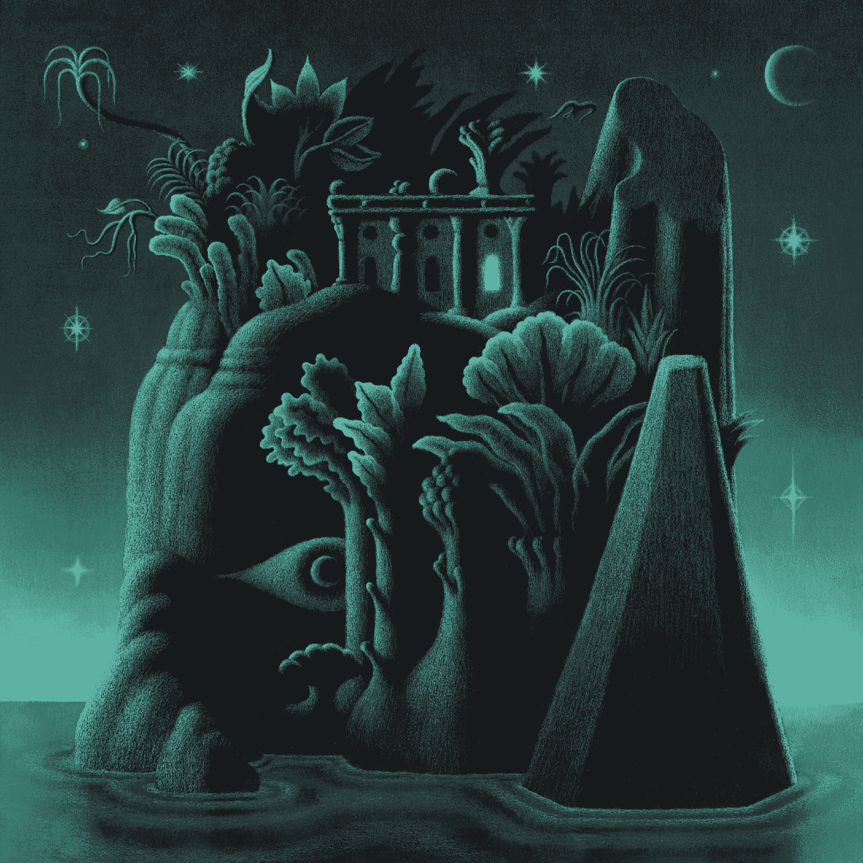Blurred release artwork background