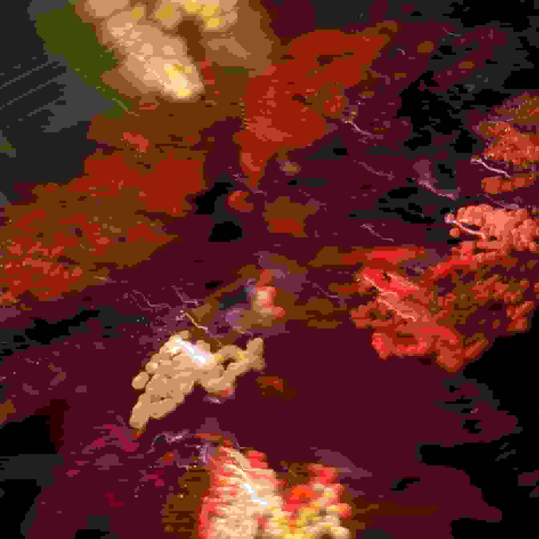Blurred release artwork background