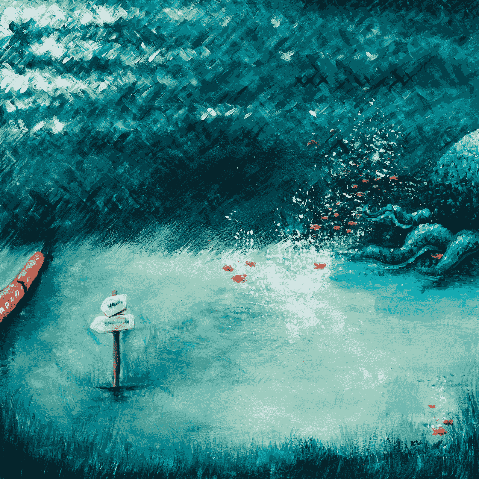 Blurred release artwork background