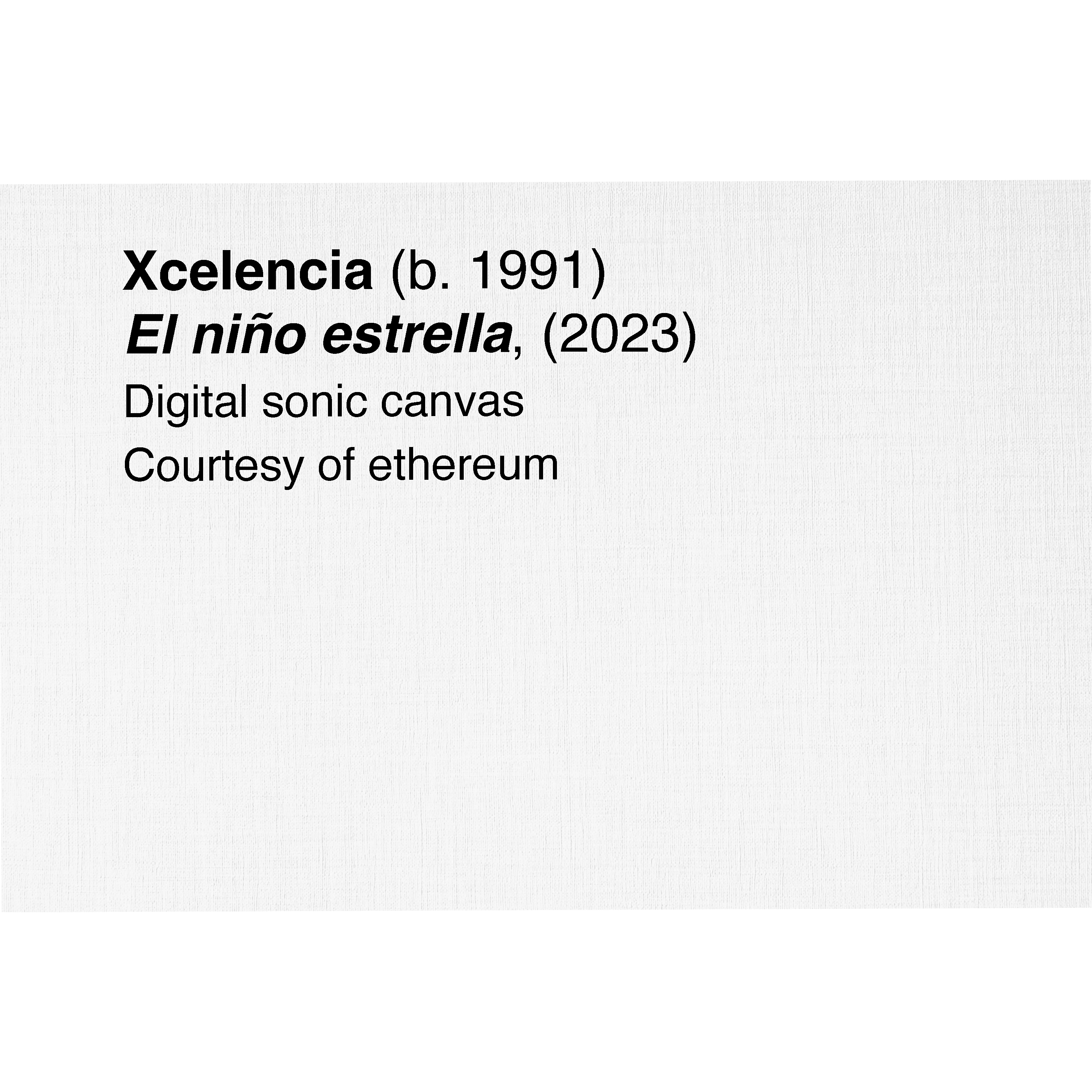 Artwork for el niño estrella [IOU] by LA EQUIS