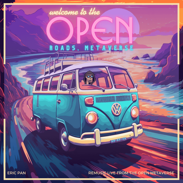 Artwork for Open Roads, Open Metaverse (Live) by Eric Pan