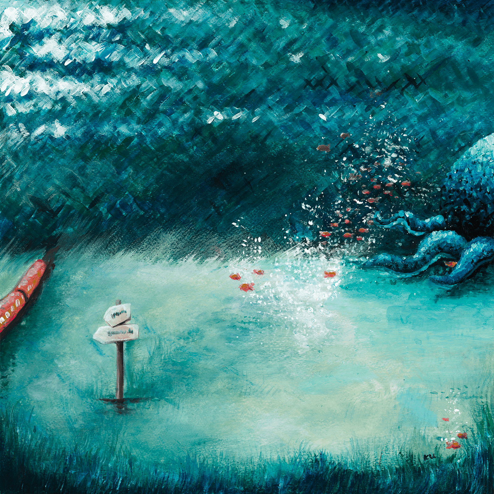 Artwork for Travel Poems . Chapter 2 . The night sea by Eric Pan