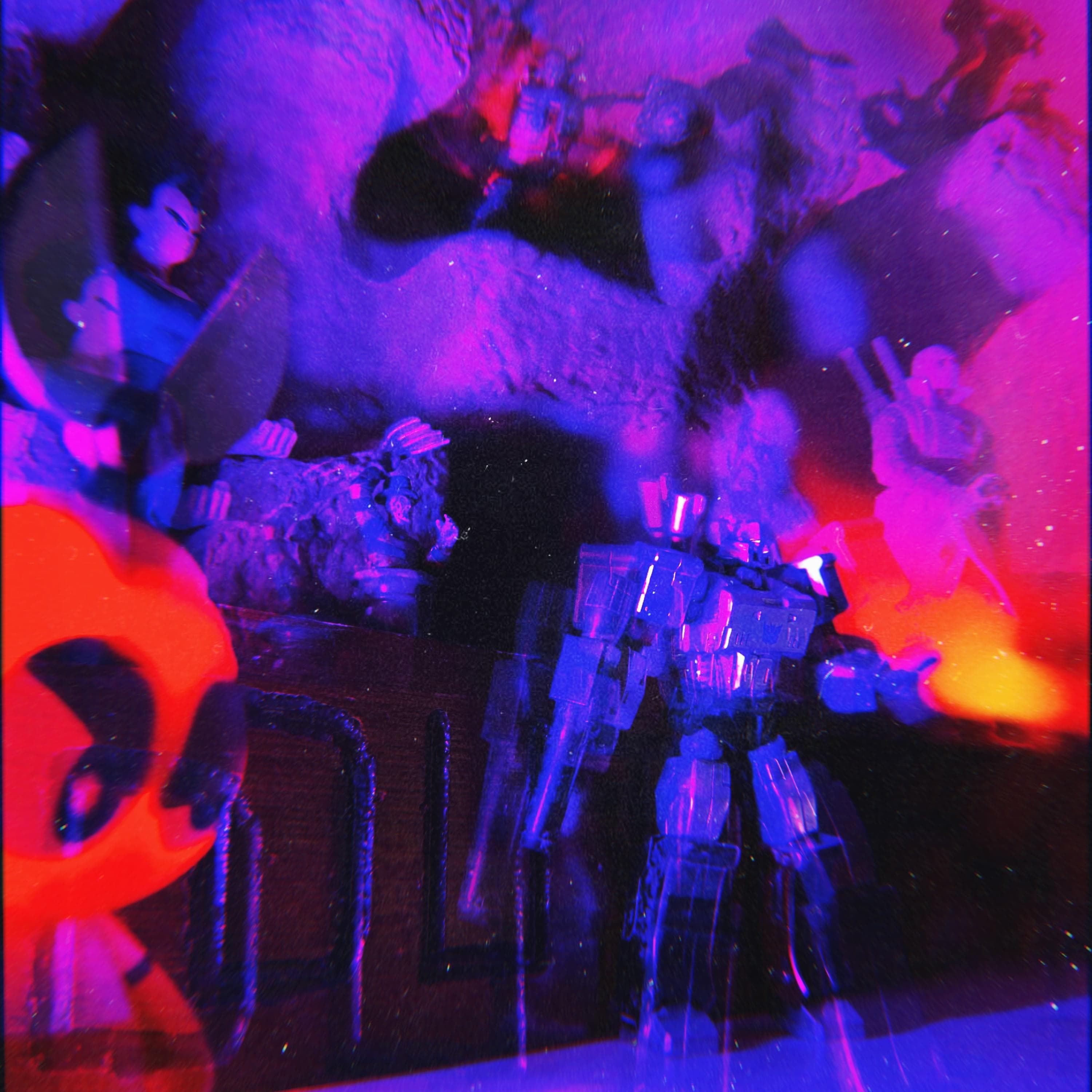 Blurred release artwork background