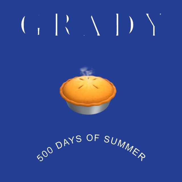 Artwork for Grady - 500 Days of Summer by Grady