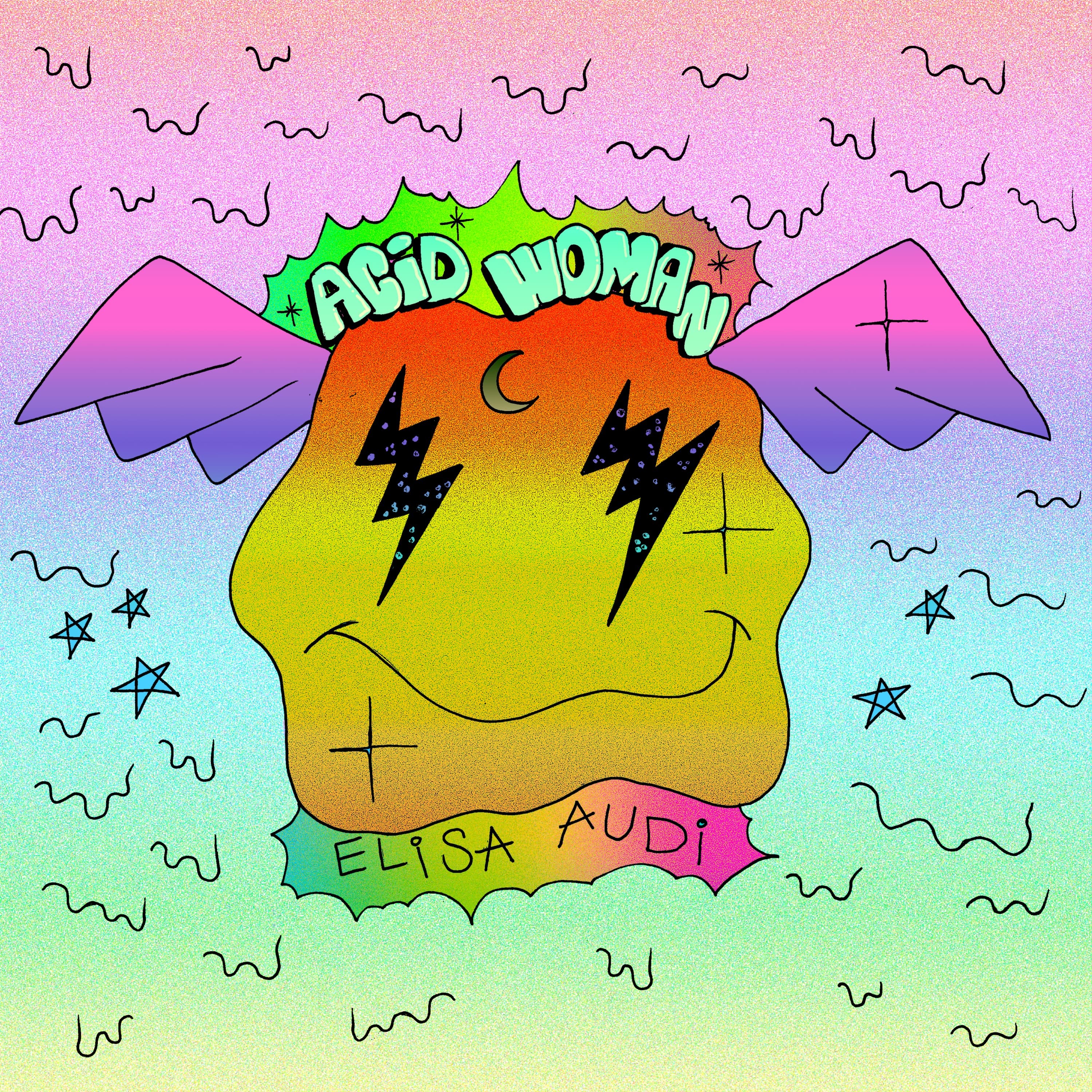 Blurred release artwork background