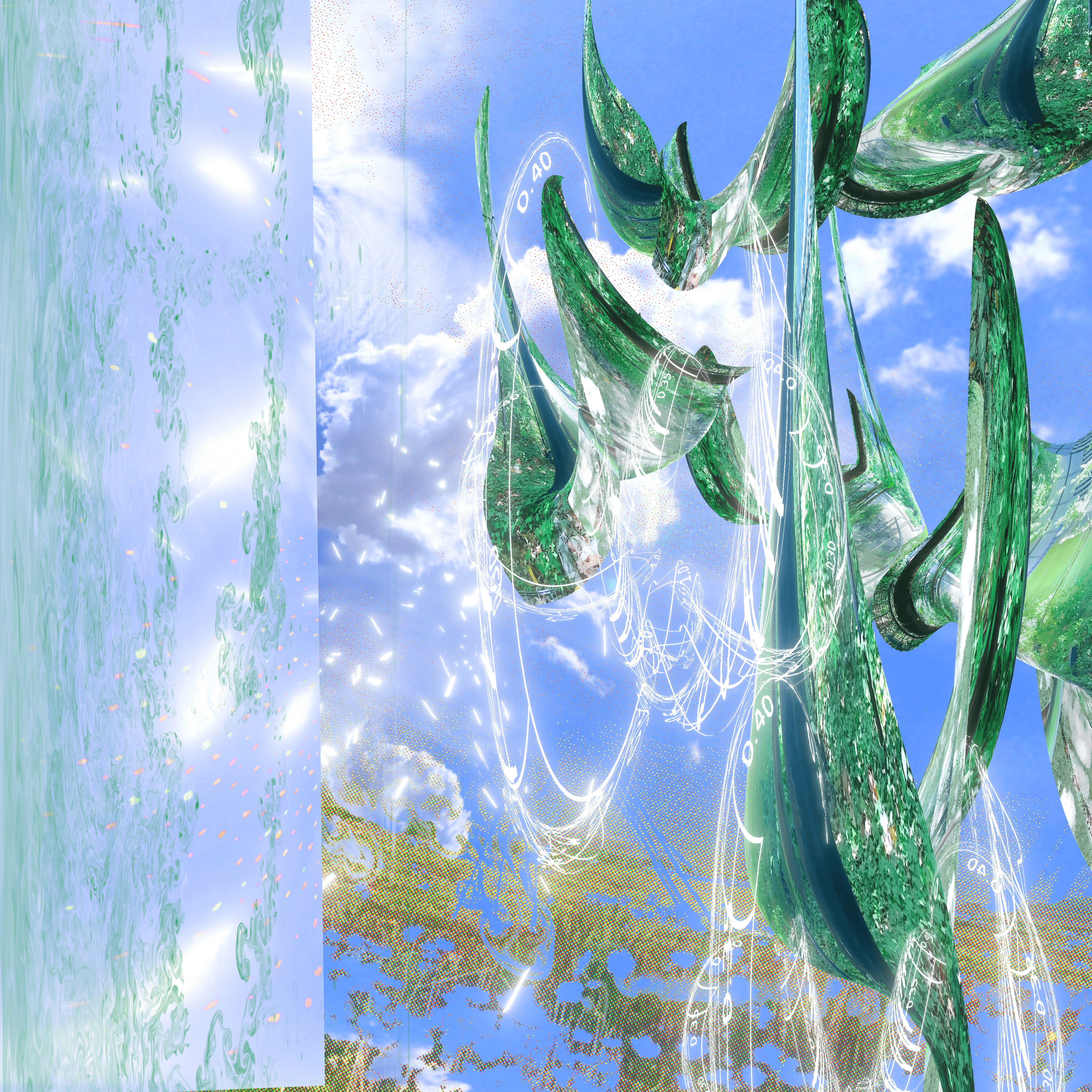 Blurred release artwork background