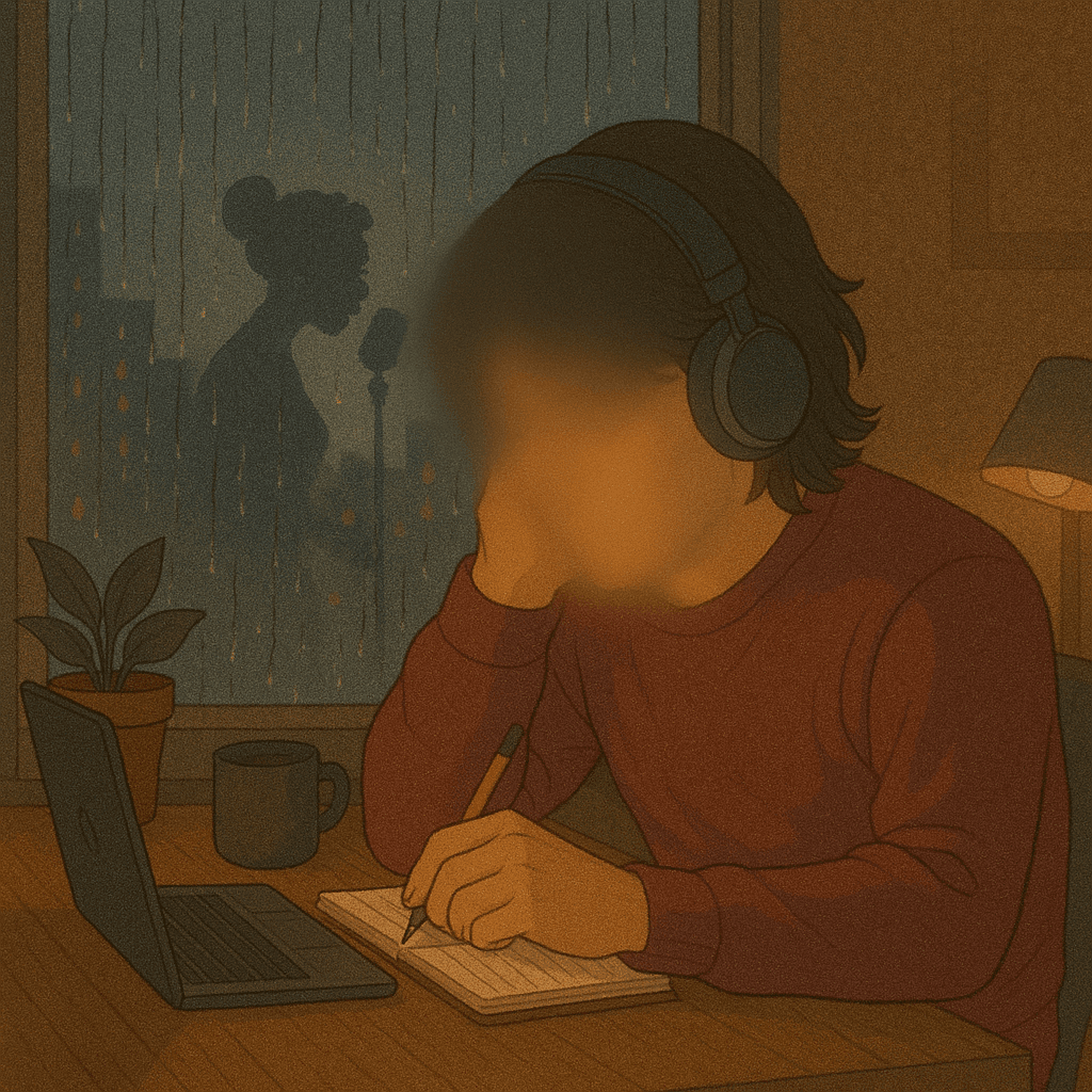 Blurred release artwork background