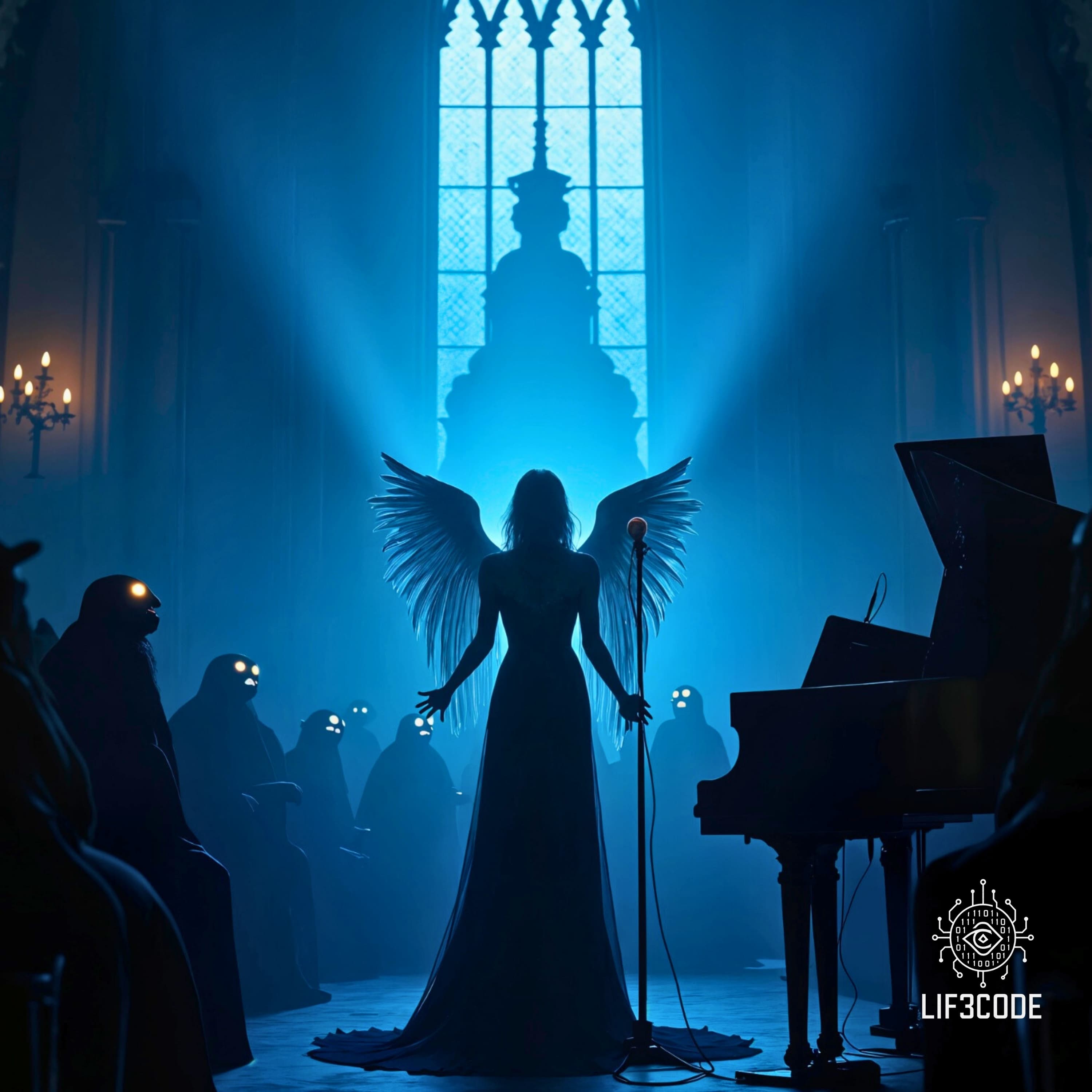 Blurred release artwork background