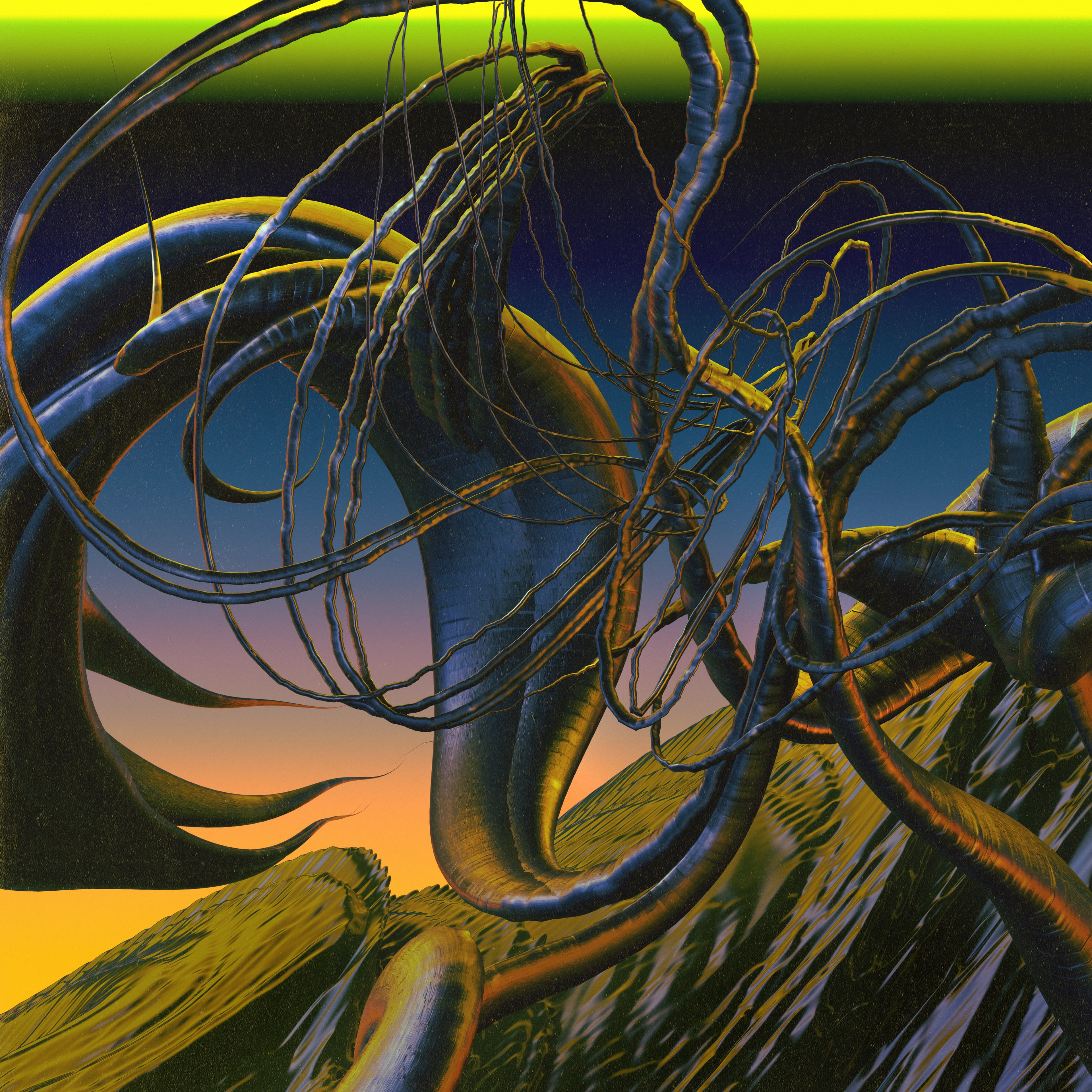 Blurred release artwork background