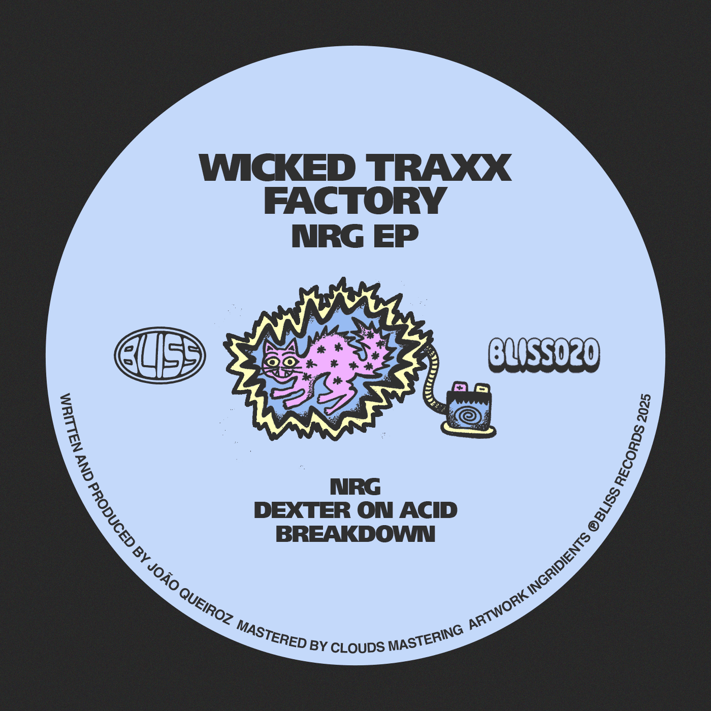 Blurred release artwork background