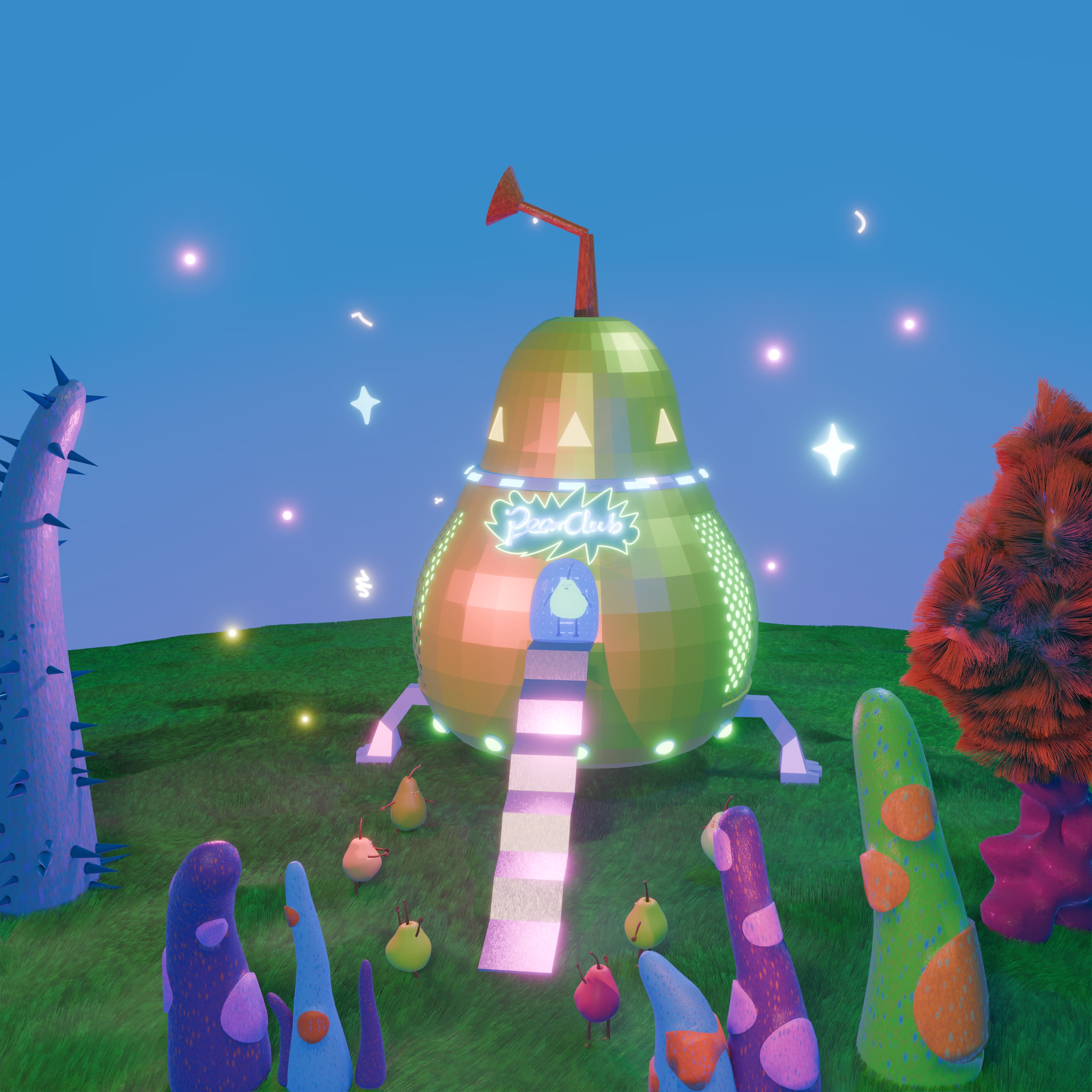 Blurred release artwork background