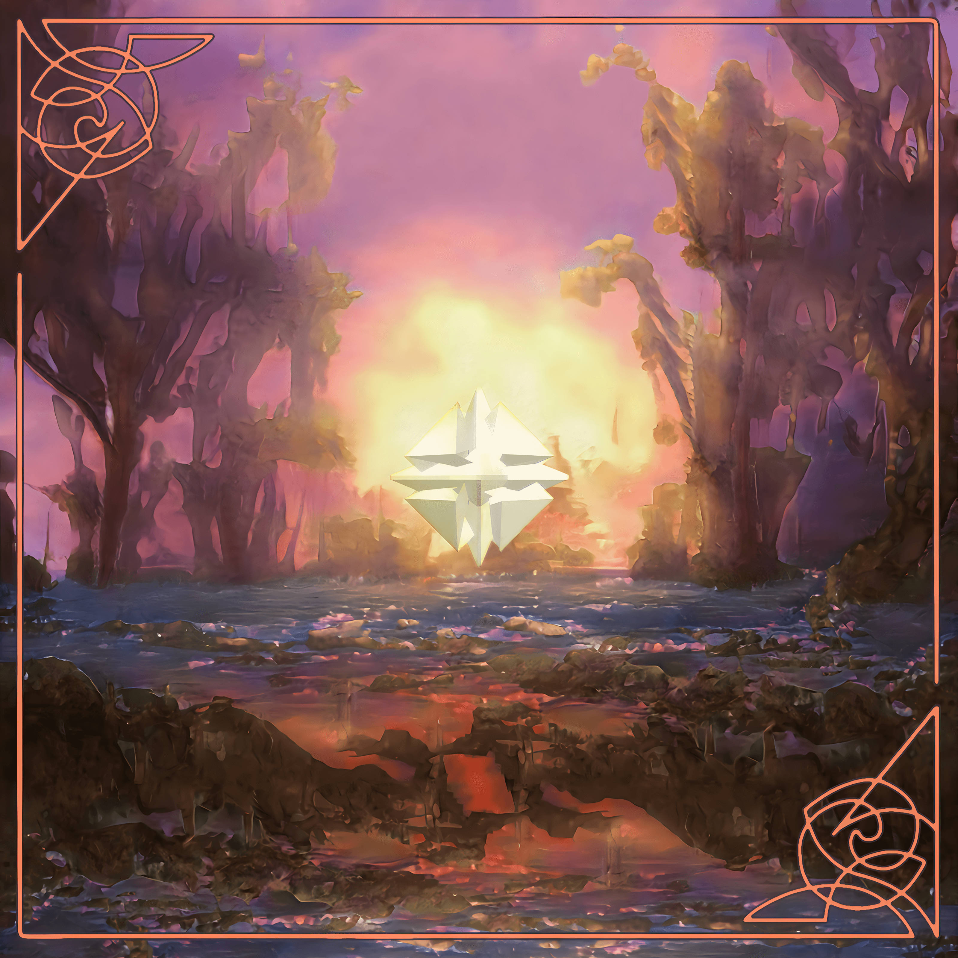 Blurred release artwork background
