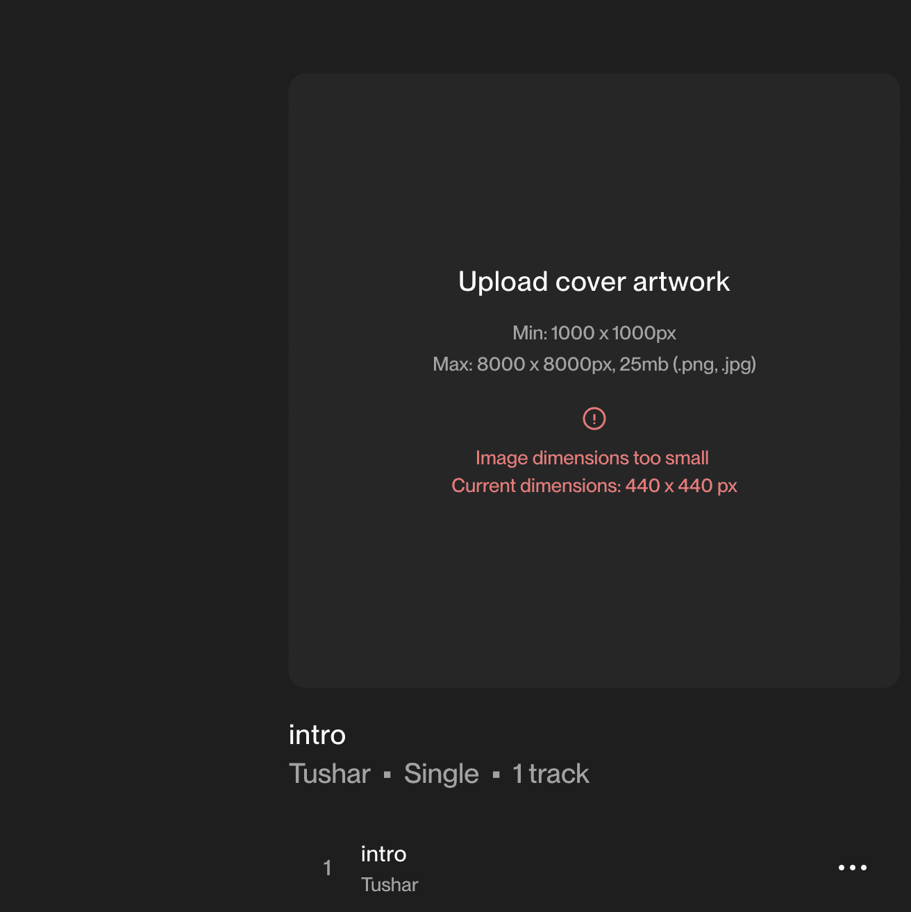 Blurred release artwork background