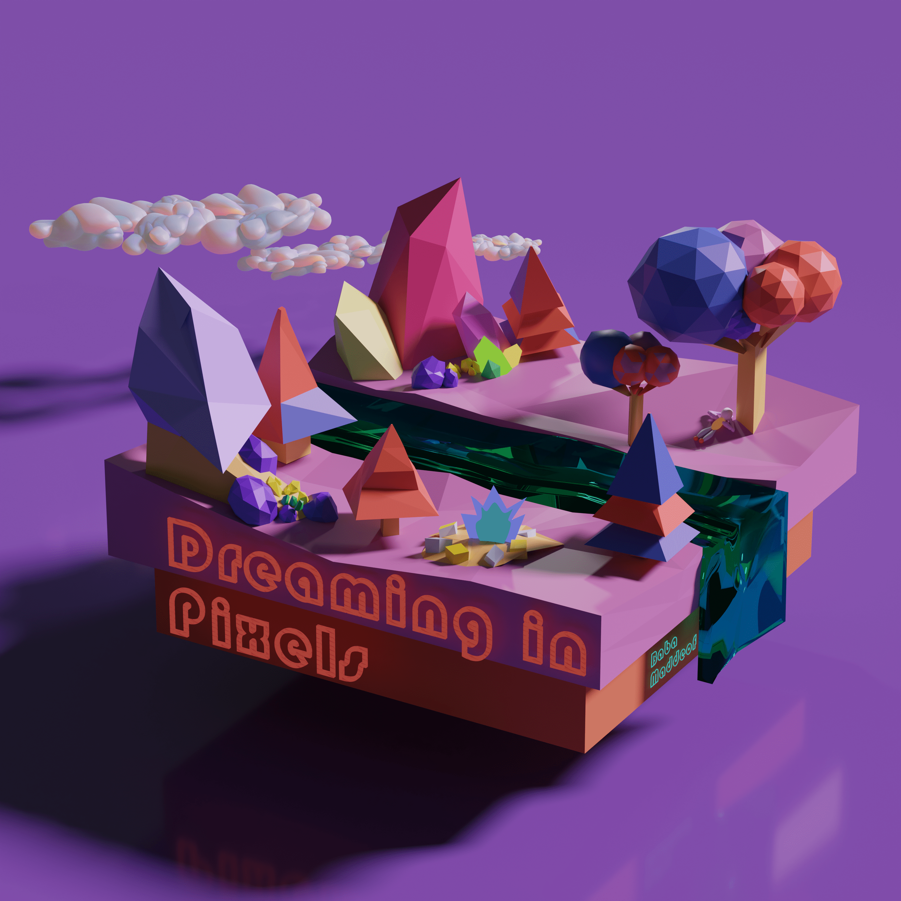 Cover art for Baba & Maddeof - Dreaming in Pixels by maddeof