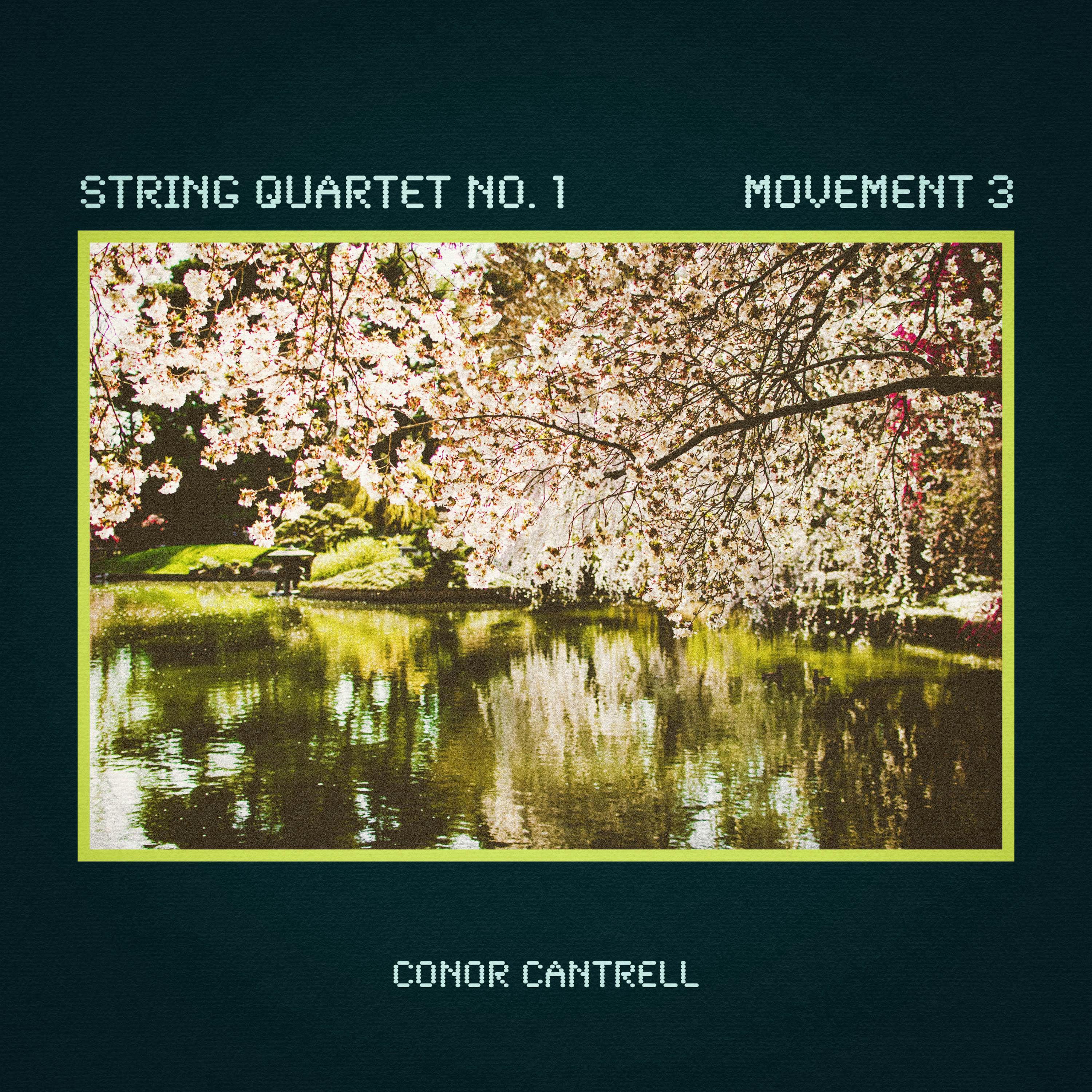 Cover art for String Quartet No. 1, Movement 3 by Conor Cantrell