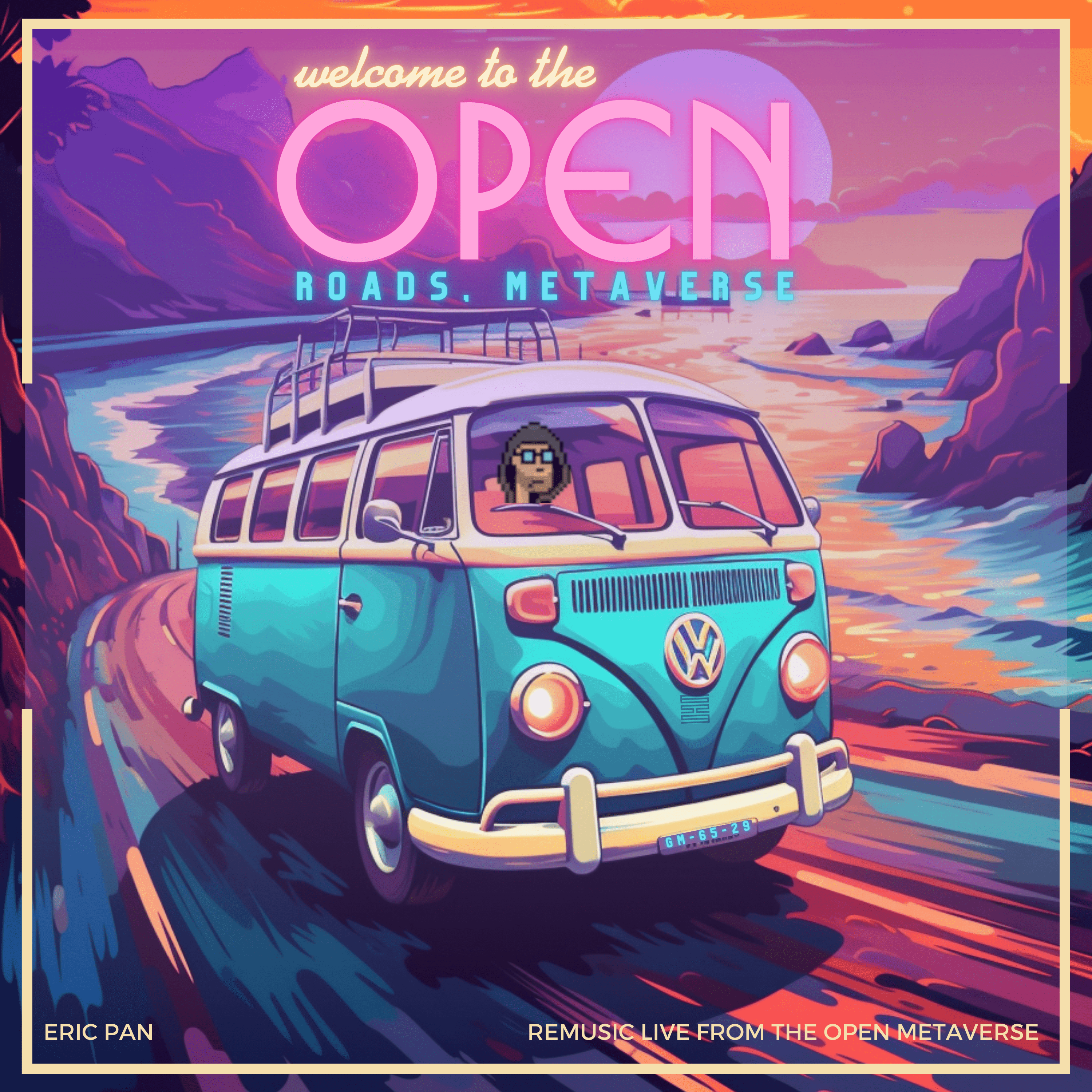 Cover art for Open Roads, Open Metaverse (Live) by Eric Pan