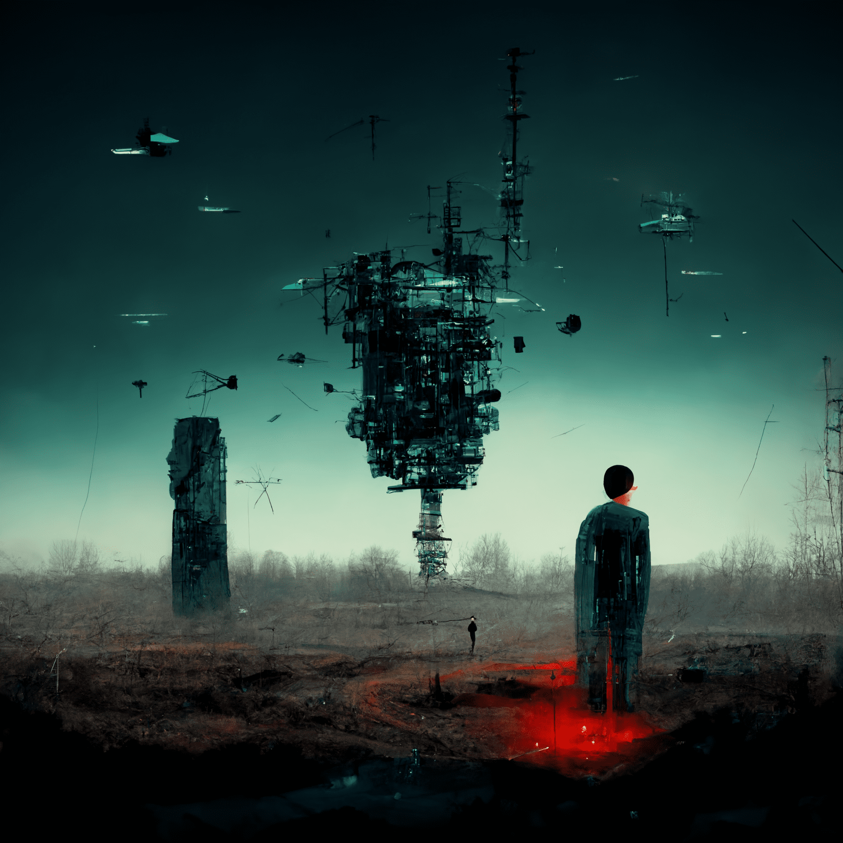 Cover art for Broken Transmissions by Yung.Raj