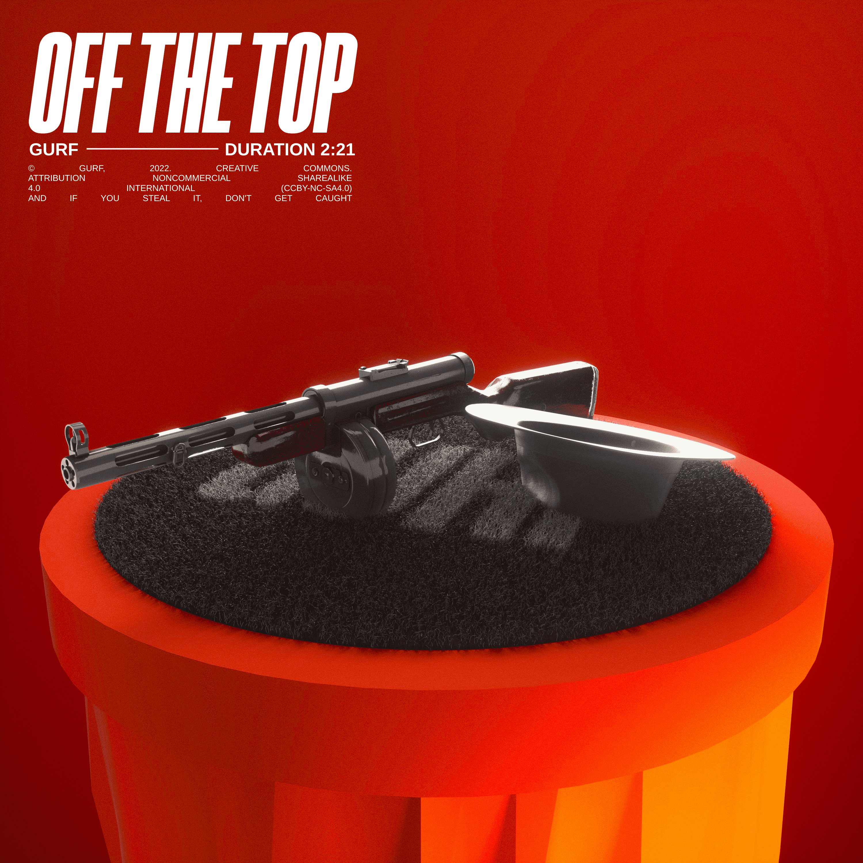 Cover art for OFF THE TOP by GURF