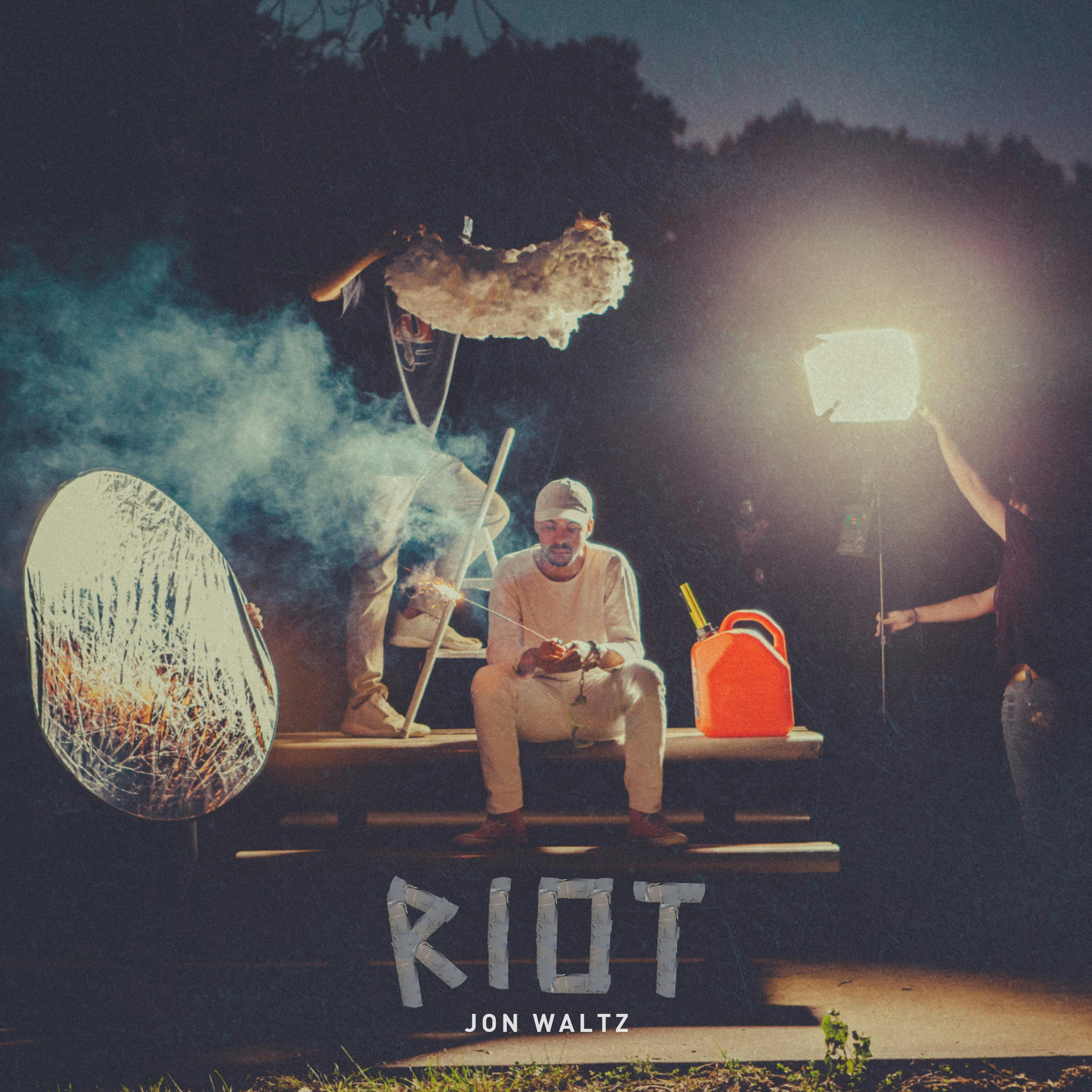 Cover art for RIOT by Jon Waltz