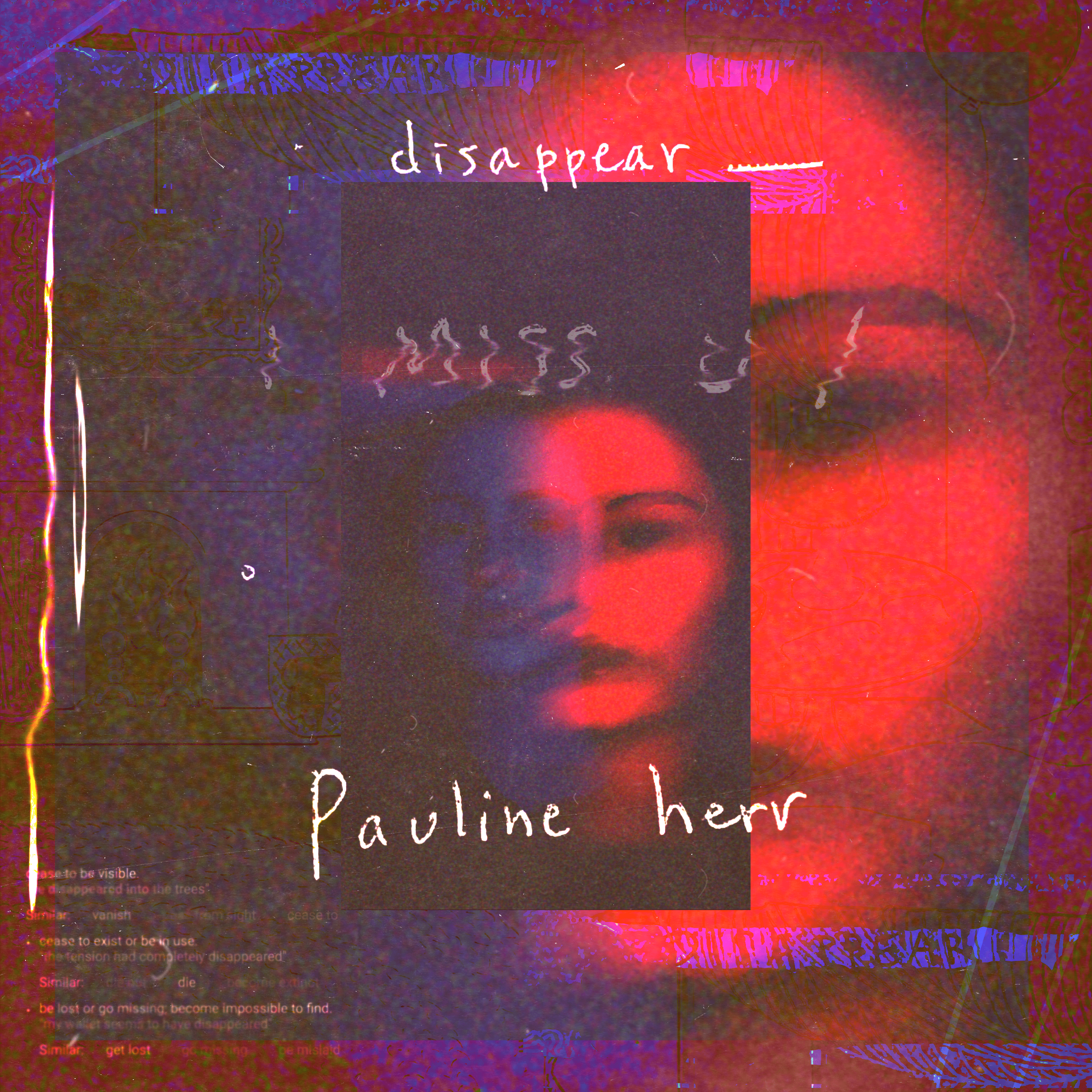 Cover art for Disappear by Pauline Herr ｡･:*:･ﾟ☆
