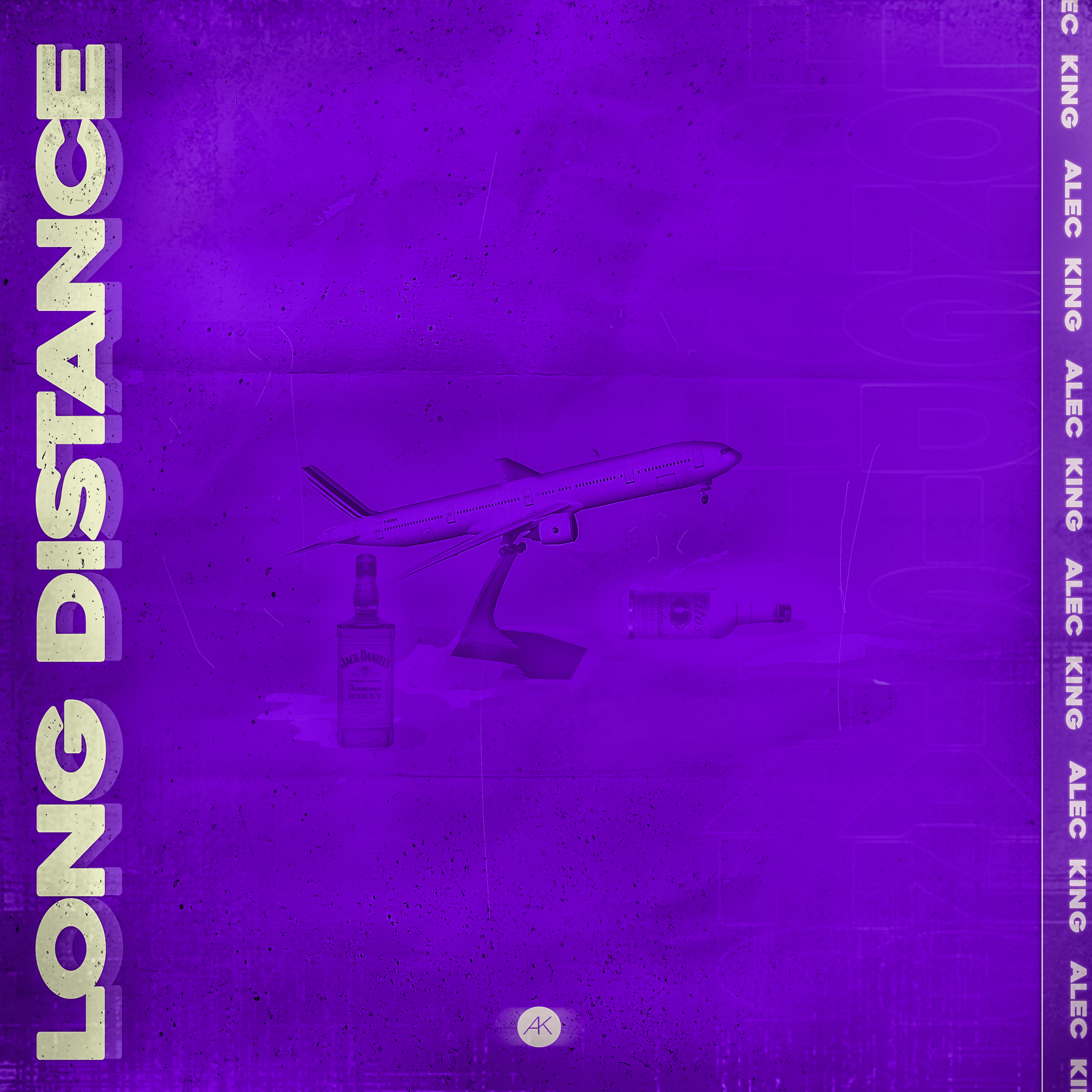 Cover art for Long Distance by alec king